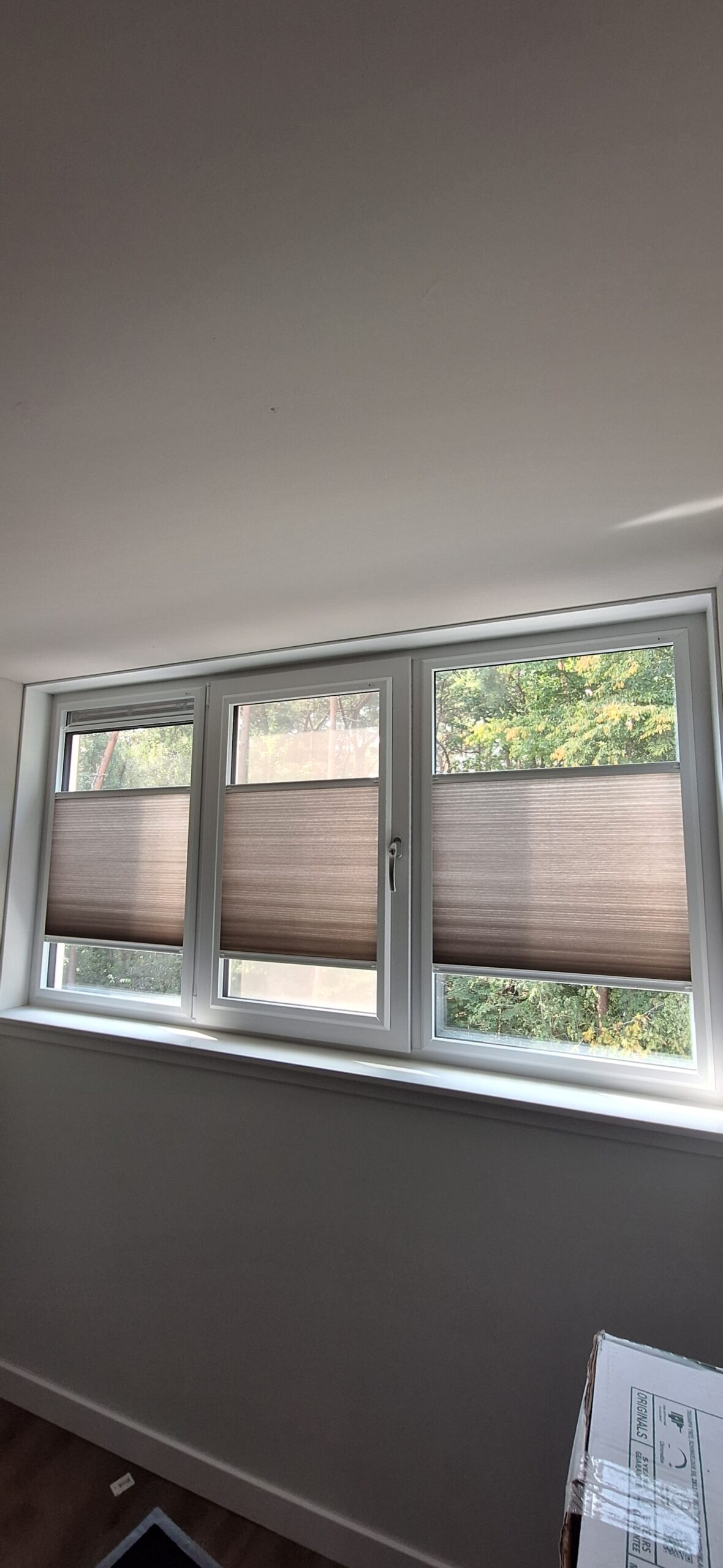 IN-Frame plissé gordijnen in een nieuwbouwwoning in Raalte